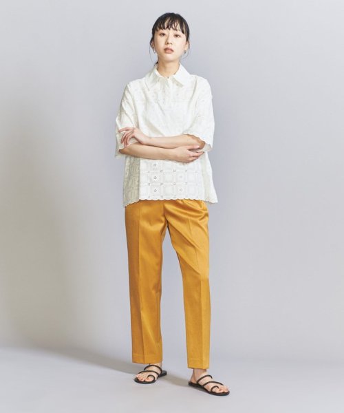 BEAUTY&YOUTH UNITED ARROWS(ビューティーアンドユース　ユナイテッドアローズ)/サテンドロースト パンツ 3 －ウォッシャブル－/img06