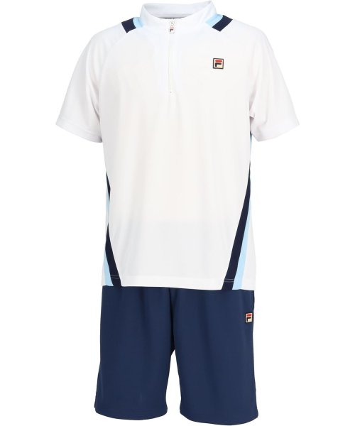 FILA（ZETT Mens）(フィラ（ゼット　メンズ）)/【テニス】切替 ハーフジップシャツ メンズ/img05