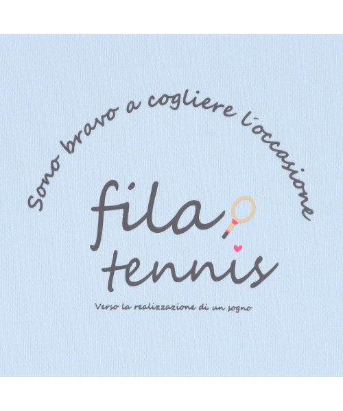 FILA（ZETT Ladies）(フィラ（ゼット　レディース）)/【テニス】グラフィックプリント クルーネックロングTシャツ レディース/img12