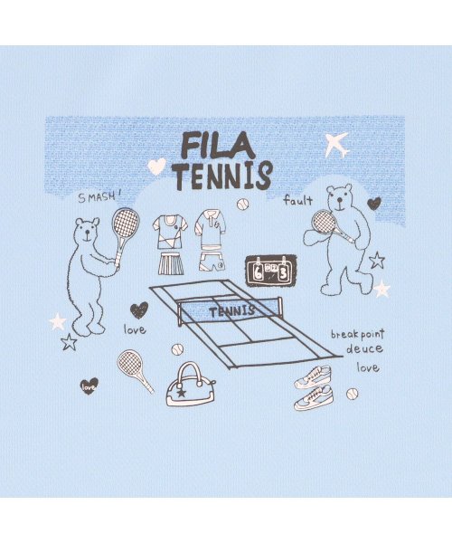 FILA（ZETT Ladies）(フィラ（ゼット　レディース）)/【テニス】グラフィックプリント クルーネックTシャツ レディース/img07