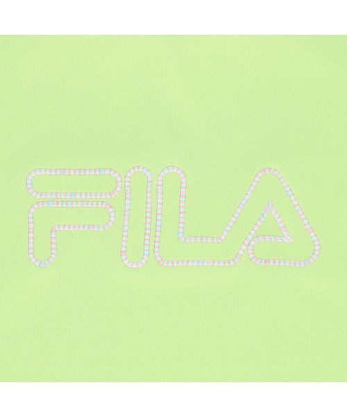 FILA（ZETT Ladies）(フィラ（ゼット　レディース）)/【テニス】レインボー刺繍ロゴ クルーネックTシャツ レディース/img01