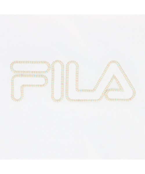 FILA（ZETT Ladies）(フィラ（ゼット　レディース）)/【テニス】レインボー刺繍ロゴ クルーネックTシャツ レディース/img06