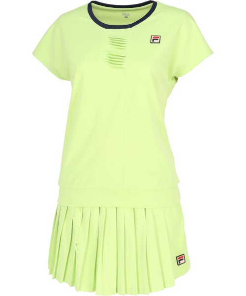 FILA（ZETT Ladies）(フィラ（ゼット　レディース）)/【テニス】前タック ラウンドネックシャツ レディース/img05