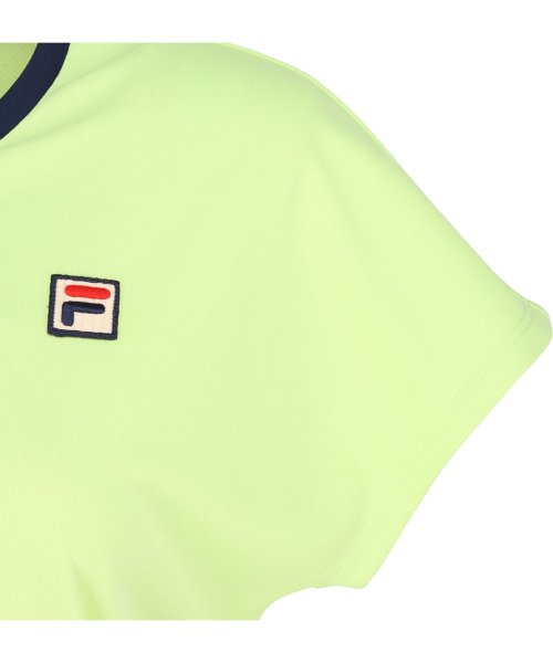 FILA（ZETT Ladies）(フィラ（ゼット　レディース）)/【テニス】前タック ラウンドネックシャツ レディース/img07