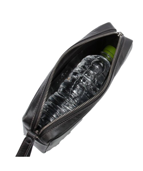 ランバンコレクション クラッチバッグ セカンドバッグ メンズ レザー 本革 撥水 防水 日本製 結婚式 LANVIN COLLECTION 286201 