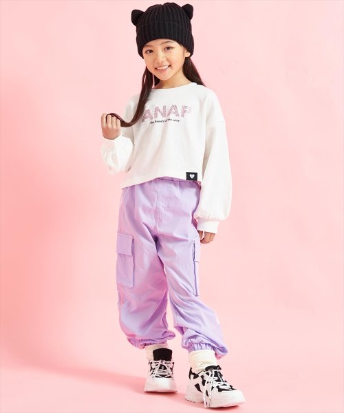 ANAP KIDS(アナップキッズ)/パイピング ライン ジョガー パンツ 【セットアップ着用可】/img14