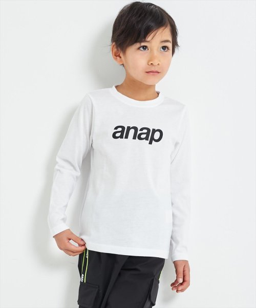 ANAP KIDS(アナップキッズ)/anap ロゴ プリント ロンT 長袖 Tシャツ/img04