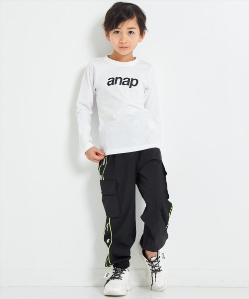 ANAP KIDS(アナップキッズ)/anap ロゴ プリント ロンT 長袖 Tシャツ/img05