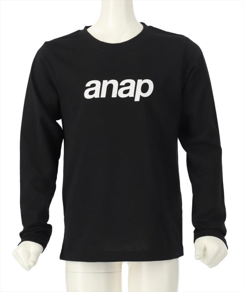 ANAP KIDS(アナップキッズ)/anap ロゴ プリント ロンT 長袖 Tシャツ/img14