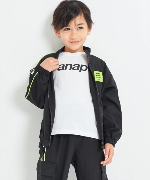 ANAP KIDS(アナップキッズ)/パイピング ライン ウィンドブレーカー ブルゾン 【セットアップ着用可】/img05