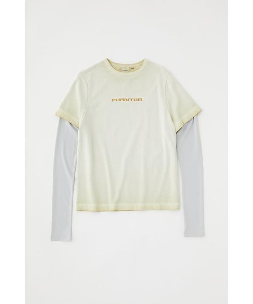 moussy(マウジー)/LAYERED LIKE EMBROIDERY LS Tシャツ/img06