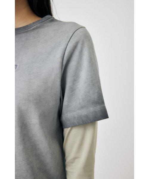 moussy(マウジー)/LAYERED LIKE EMBROIDERY LS Tシャツ/img16