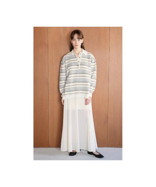 LHP(エルエイチピー)/CLANE/クラネ/MULTI BORDER KNIT POLO TOPS/img37