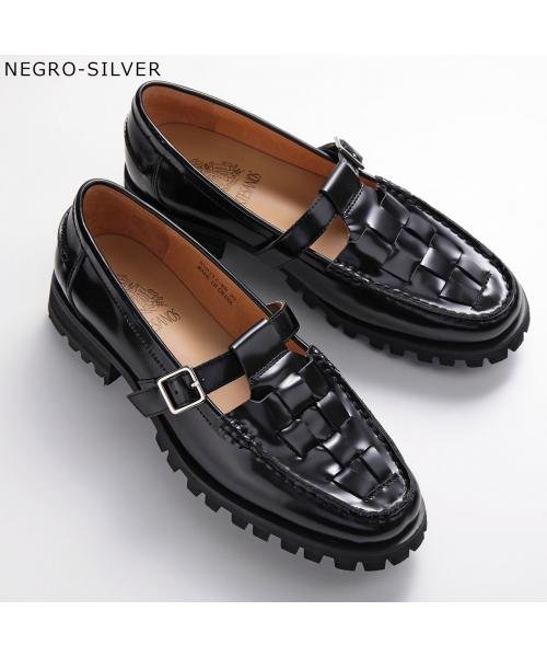 ARTESANOS ローファー NSH312 8H FLRENTIC Tストラップ 8H ARTESANOS ローファー NSH312 FLRENTIC カラー BLANCO NEGRO