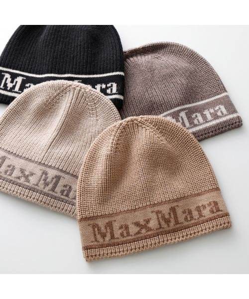 Max Mara(マックスマーラ)/MAX MARA ビーニー EDUCATA  ウール ロゴ/img01