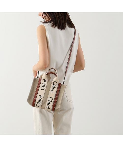 Chloe(クロエ)/Chloe トートバッグ WOODY SMALL TOTE ウッディ スモール/img08