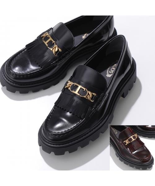 TODS(トッズ)/TODS ローファー XXW08J0GF80SHA Tチェーン フリンジ/img01