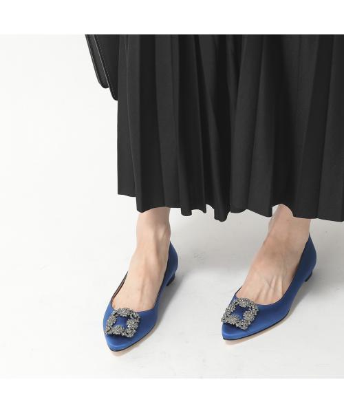 マノロブラニク ハンギシ 36.5 　未使用 新品 マノロブラニク ハンギシ フラット 36