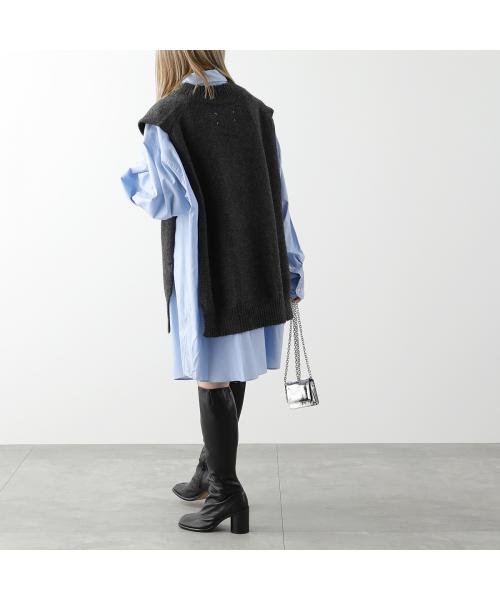 MAISON MARGIELA ニットベスト S50TH0057 S18145 MAISON MARGIELA ニットベスト S50TH0057