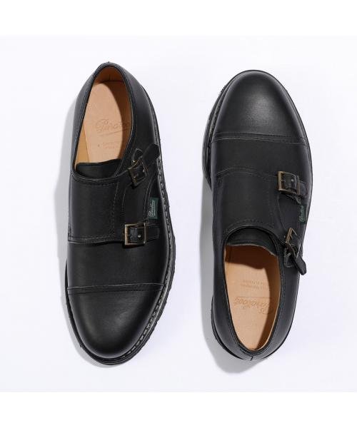 セール】Paraboot レザーシューズ 981412 WILLIAM ダブルモンク 