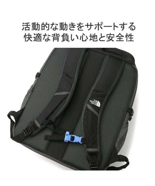 THE NORTH FACE(ザノースフェイス)/【日本正規品】 ザ・ノース・フェイス リュック キッズ THE NORTH FACE 32L PC B4 ホイッスル キュービックパック30 NMJ72367/img08