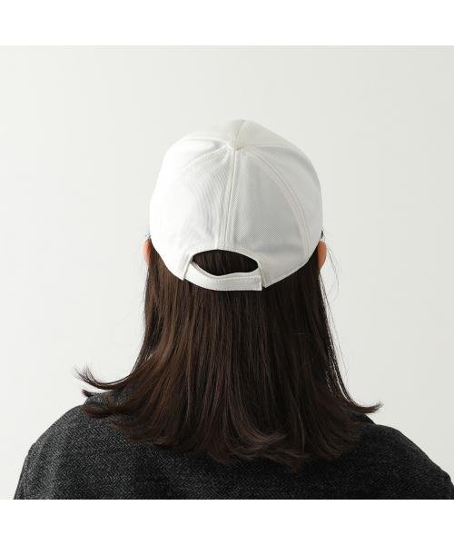 MIUMIU ベースボールキャップ 5HC179 2DP1 刺繍 ロゴ ベースボールキャップ 5HC179 刺繍