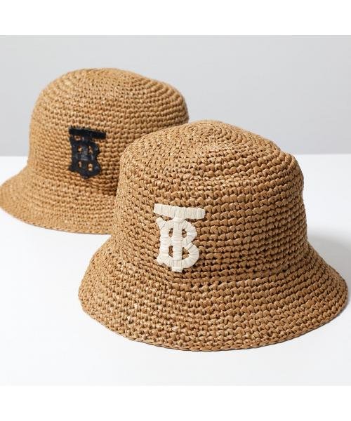 BURBERRY(バーバリー)/BURBERRY バケットハット TB CROCHET BUCKET ラフィアエフェクト/img01