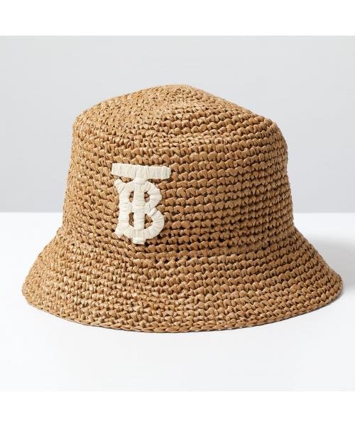 BURBERRY(バーバリー)/BURBERRY バケットハット TB CROCHET BUCKET ラフィアエフェクト/img04