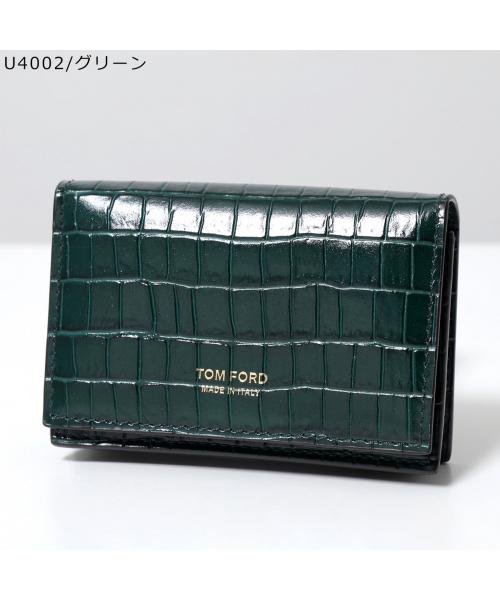 TOM FORD(トムフォード)/TOM FORD カードケース Y0277 LCL239 名刺入れ クロコダイル/img02