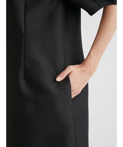 パールネックコクーンドレス 予めご了承ください