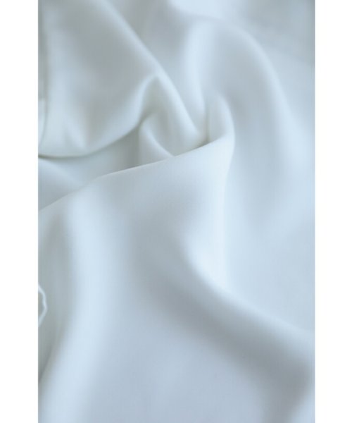 CAWAII(カワイイ)/【ドレスな立ち襟】肩を飾る魅力的シアーレースのきれいめブラウストップス（ホワイト）/img24