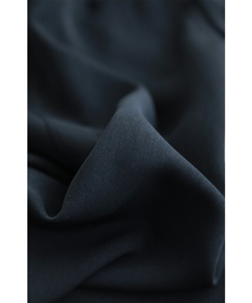 CAWAII(カワイイ)/【ドレスな立ち襟】肩を飾る魅力的シアーレースのきれいめブラウストップス（ブラック）/img23