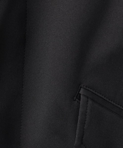 【春アウター】ストレッチ　ショート フードブルゾン 