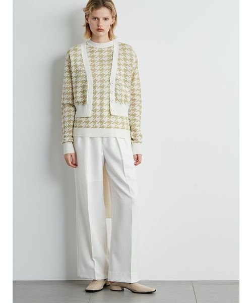 ジャガードニットカーディガン 予めご了承ください