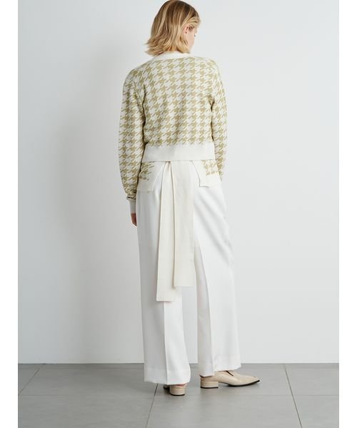 ジャガードニットカーディガン 予めご了承ください