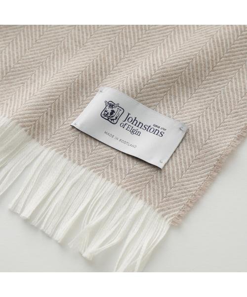 Johnstons(ジョンストンズ)/JOHNSTONS マフラー HERRINGBONE THROW WD000010/img09