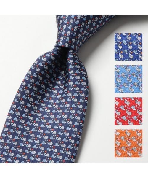 SALVATORE FERRAGAMO シルク ネクタイ 35 0208 SALVATORE FERRAGAMO シルク ネクタイ