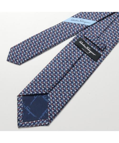SALVATORE FERRAGAMO シルク ネクタイ 35 0208 SALVATORE FERRAGAMO シルク ネクタイ