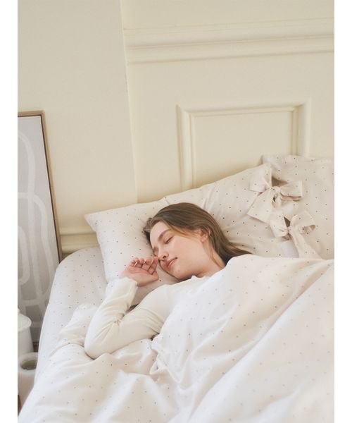 gelato pique Sleep(gelato pique Sleep)/【Sleep】リボンデザイン 2点セット（セミダブル）/img11