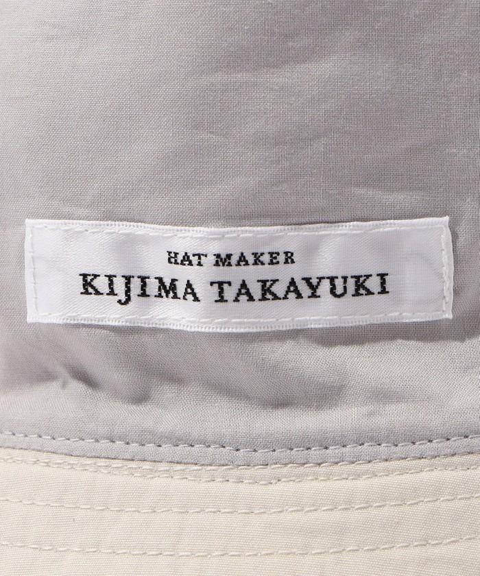 KIJIMA TAKAYUKI VENTILE BUCKET HAT バケットハット KIJIMA バケット
