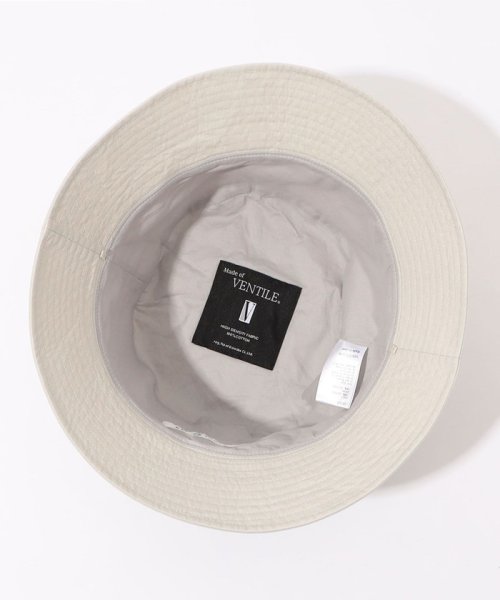 KIJIMA TAKAYUKI VENTILE BUCKET HAT バケットハット TAKAYUKI