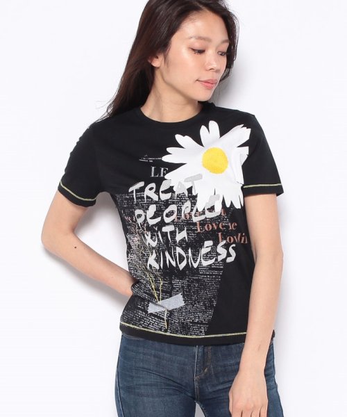 Desigual(デシグアル)/Kindness マーガレットTシャツ/img06