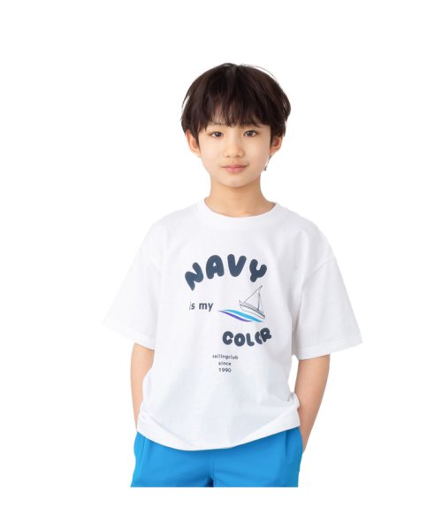 MAC HOUSE(kid's)(マックハウス（キッズ）)/NAVY ネイビー プリントTシャツ N23－3－22042/img25