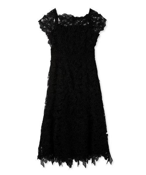 【YUMI KATSURA for CELFORD】リボンレースドレス 予めご了承ください