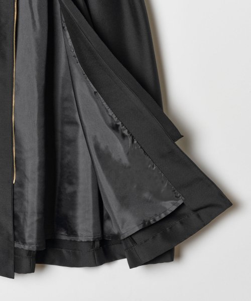 【LOULOU WILLOUGHBY】ジップアップタックスカート 【洗える】ウスカルデニム スカート KUE2635586185(20196円)