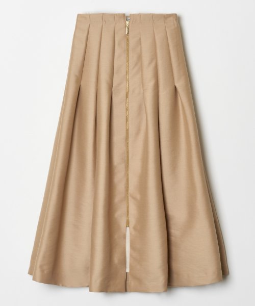 【LOULOU WILLOUGHBY】ジップアップタックスカート 【洗える】ウスカルデニム スカート KUE2635586185(20196円)