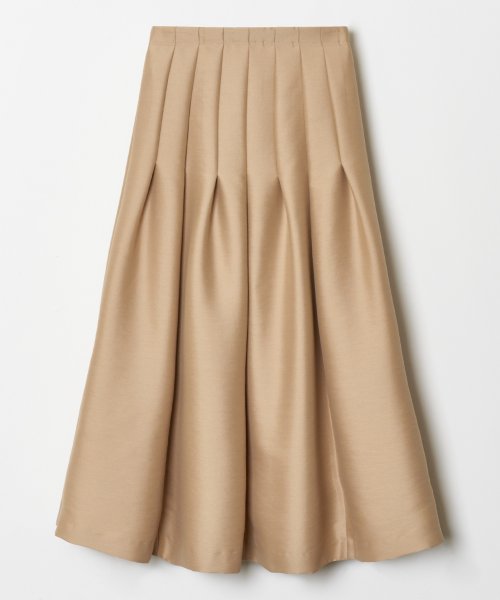 【LOULOU WILLOUGHBY】ジップアップタックスカート 【洗える】ウスカルデニム スカート KUE2635586185(20196円)