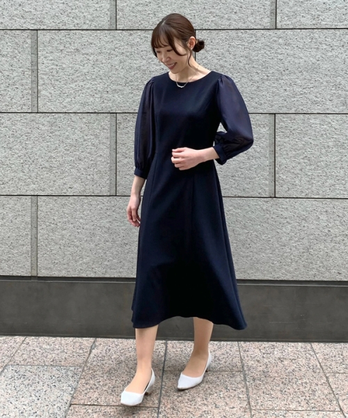 美品】ストロベリーフィールズ パーティドレス ノースリーブ