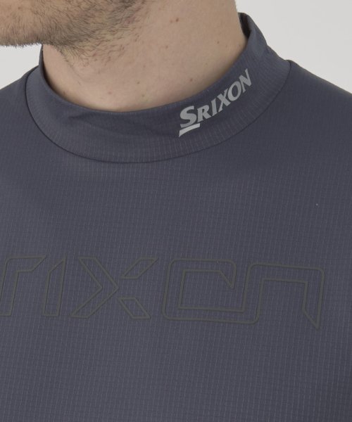SRIXON(スリクソン)/【松山プロ/星野プロ共同開発】ロゴデザインモックネックシャツ/img10