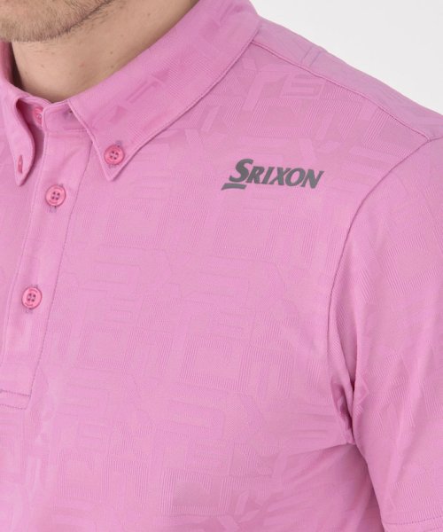 SRIXON(スリクソン)/ロゴパターンジャガードシャツ/img07